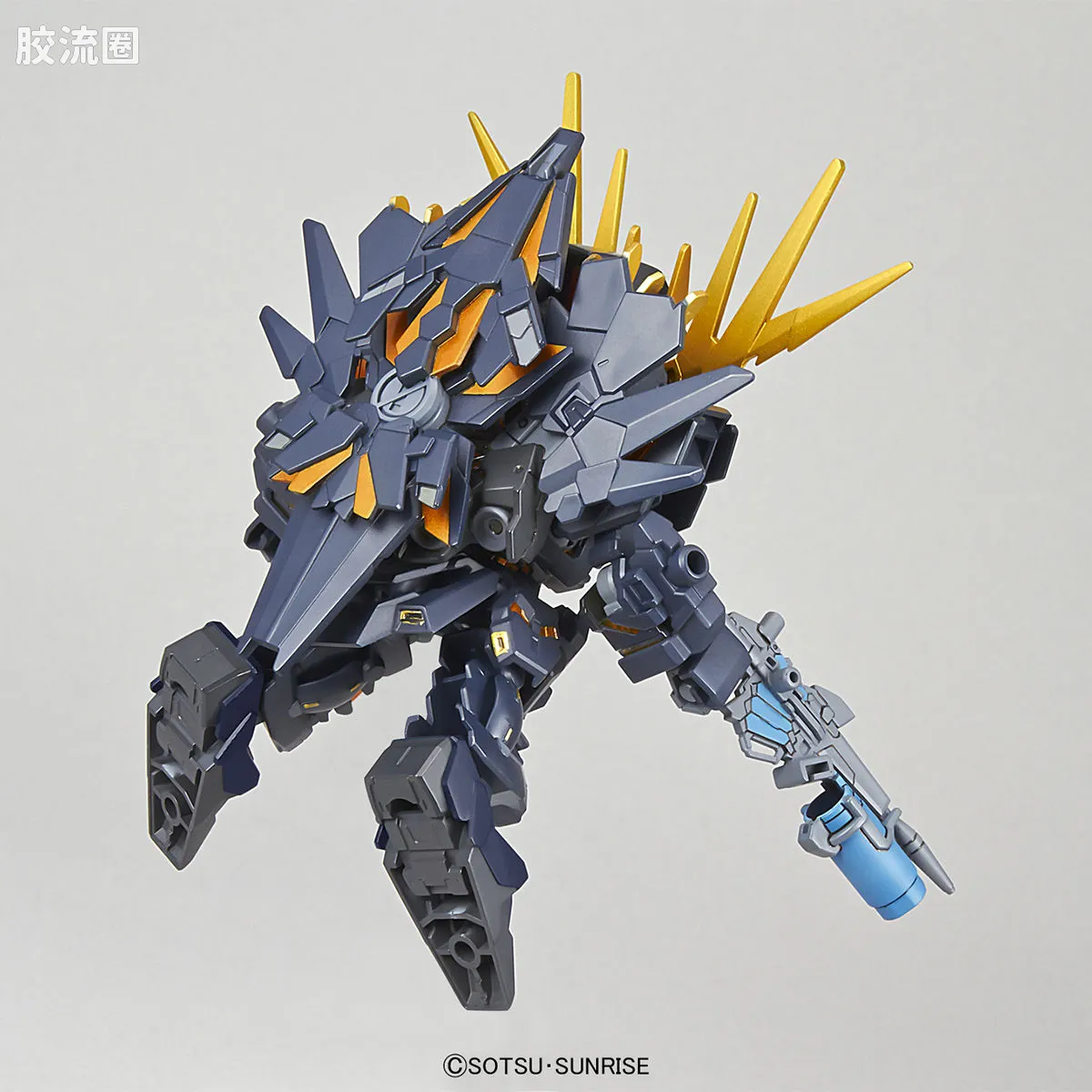 SD高达 EX-STANDARD系列 普通版 独角兽高达2号机 报丧女妖·命运女神 [毁灭模式] - 图片